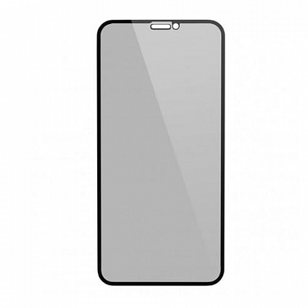Защитное стекло 3D Антишпион Iphone 12 mini Black
